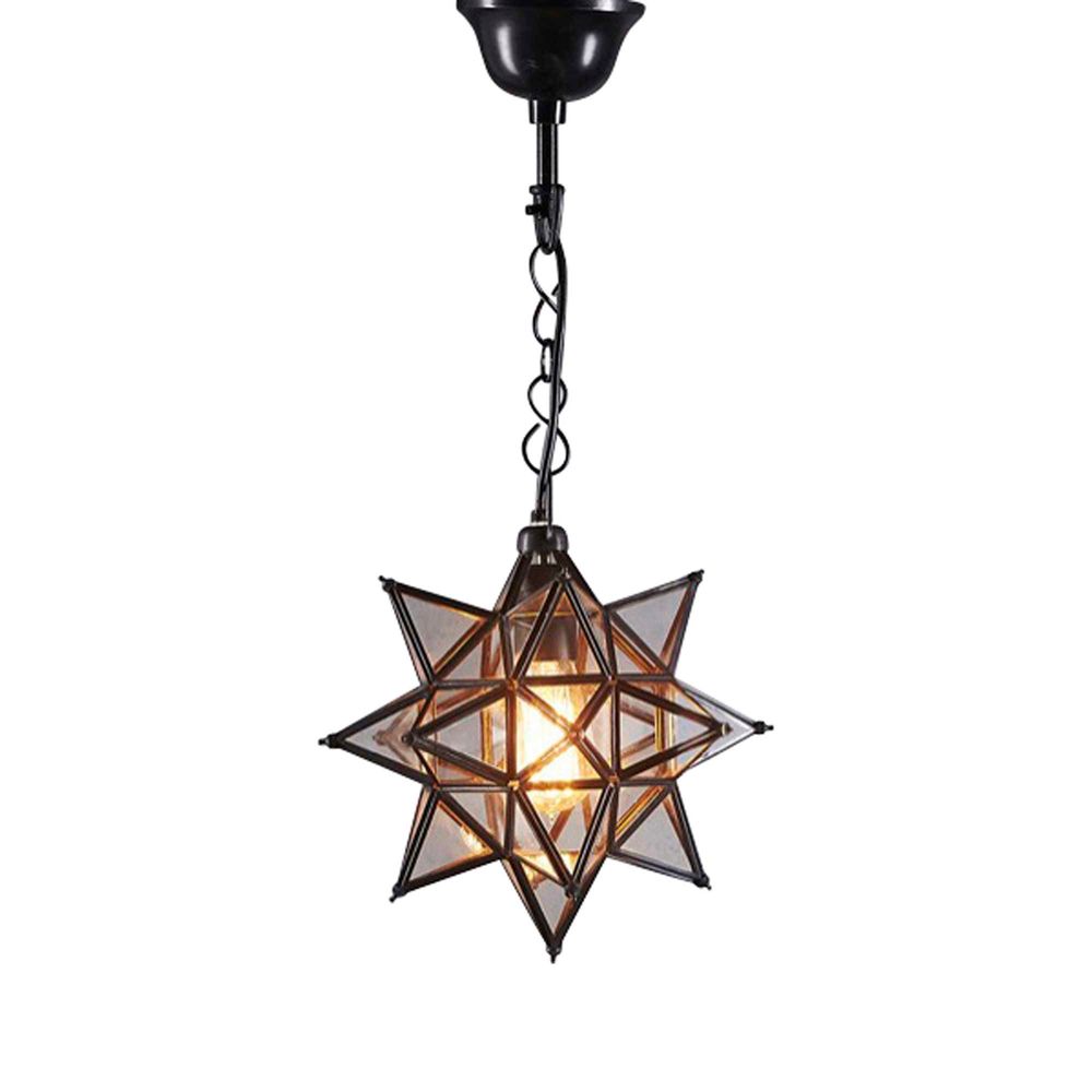 Buy Pendant lights australia - Star 1 Light Pendant Small - ELCITFR43037BRZ