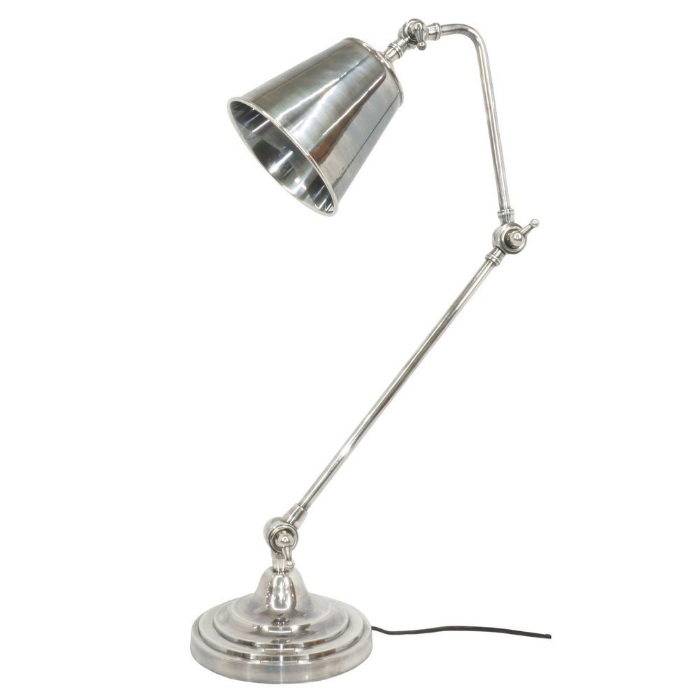 Buy Table Lamps Australia Cuba Table Lamp Silver - ELPIM51358AS