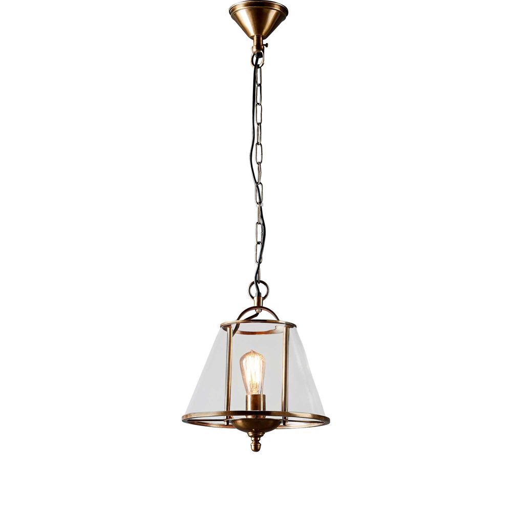Buy Pendant Lights Australia Cotton Tree 1 Light Pendant Antique Brass - ELPIM30685AB