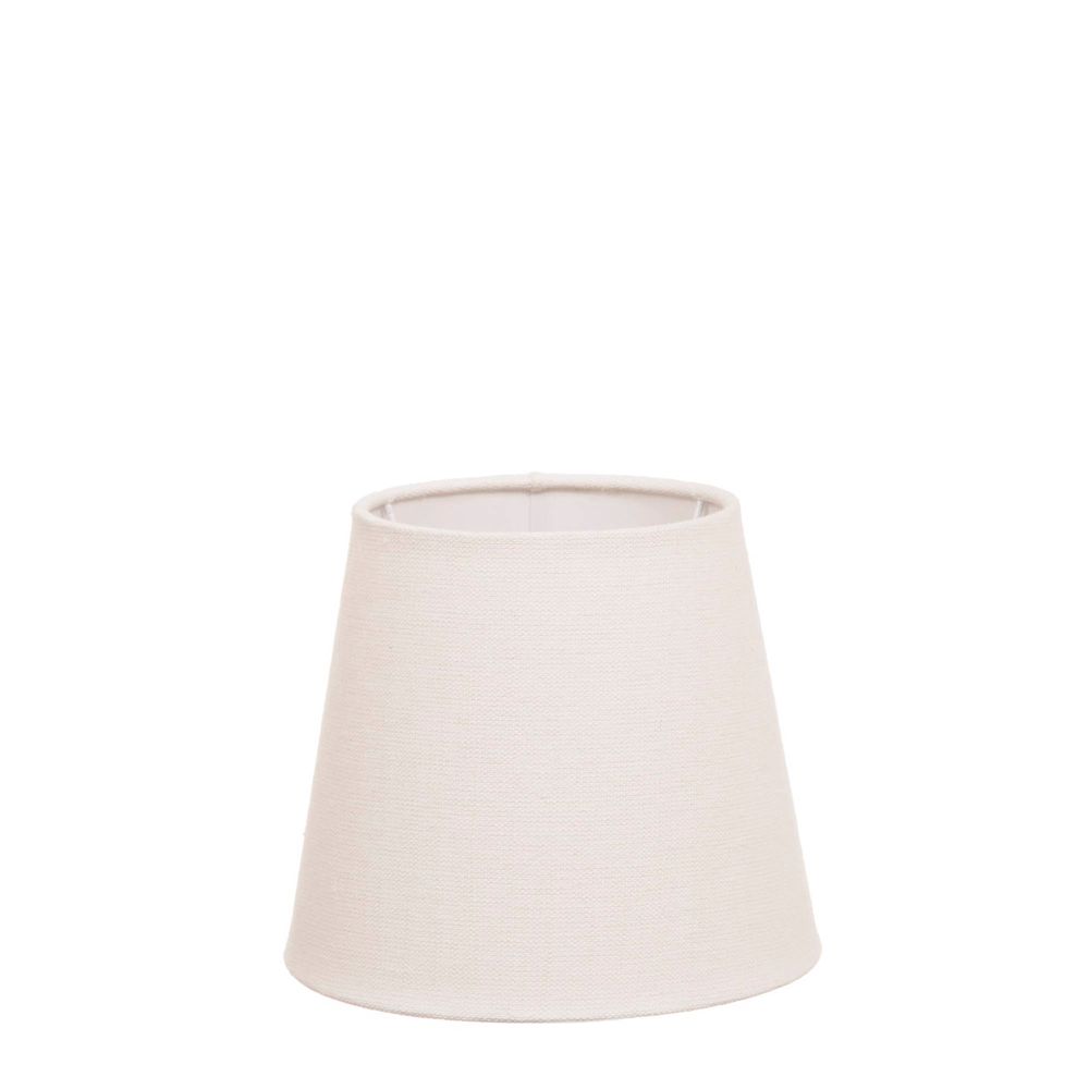 Buy Lamp Shades Australia XXS Taper Lamp Shade (7x5x6 H) - Textured Ivory - Linen Lamp Shade - ELSZ756IVEU