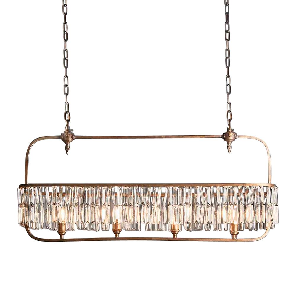 Buy Chandeliers Australia Montreal 4 Light Long Chandelier - ELD44