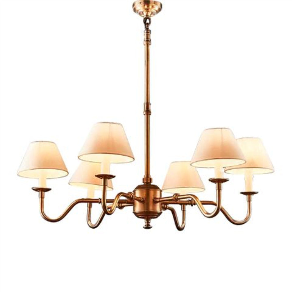 Buy Chandeliers Australia Prescot 6 Light Chandelier Base Antique Brass - ELPIM50727AB