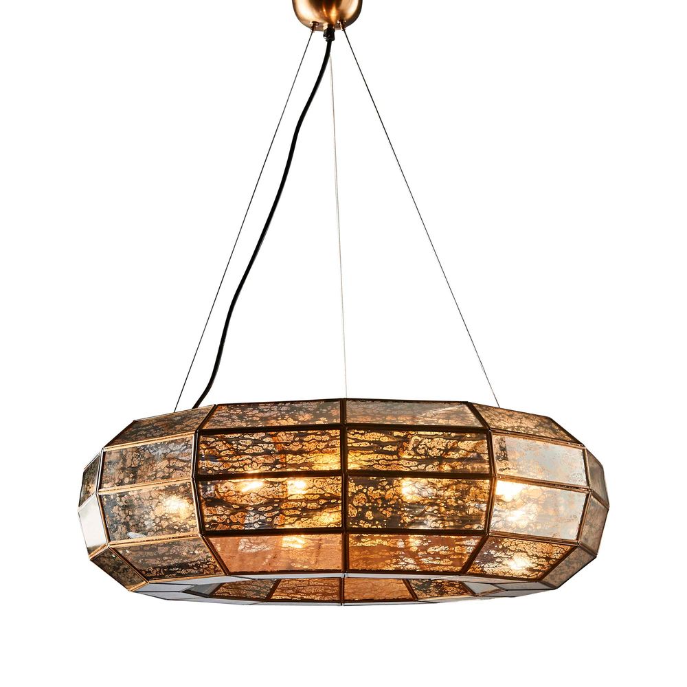 Buy Pendant lights australia - Victoria Small 1 Light Pendant Brass - ELJE22215