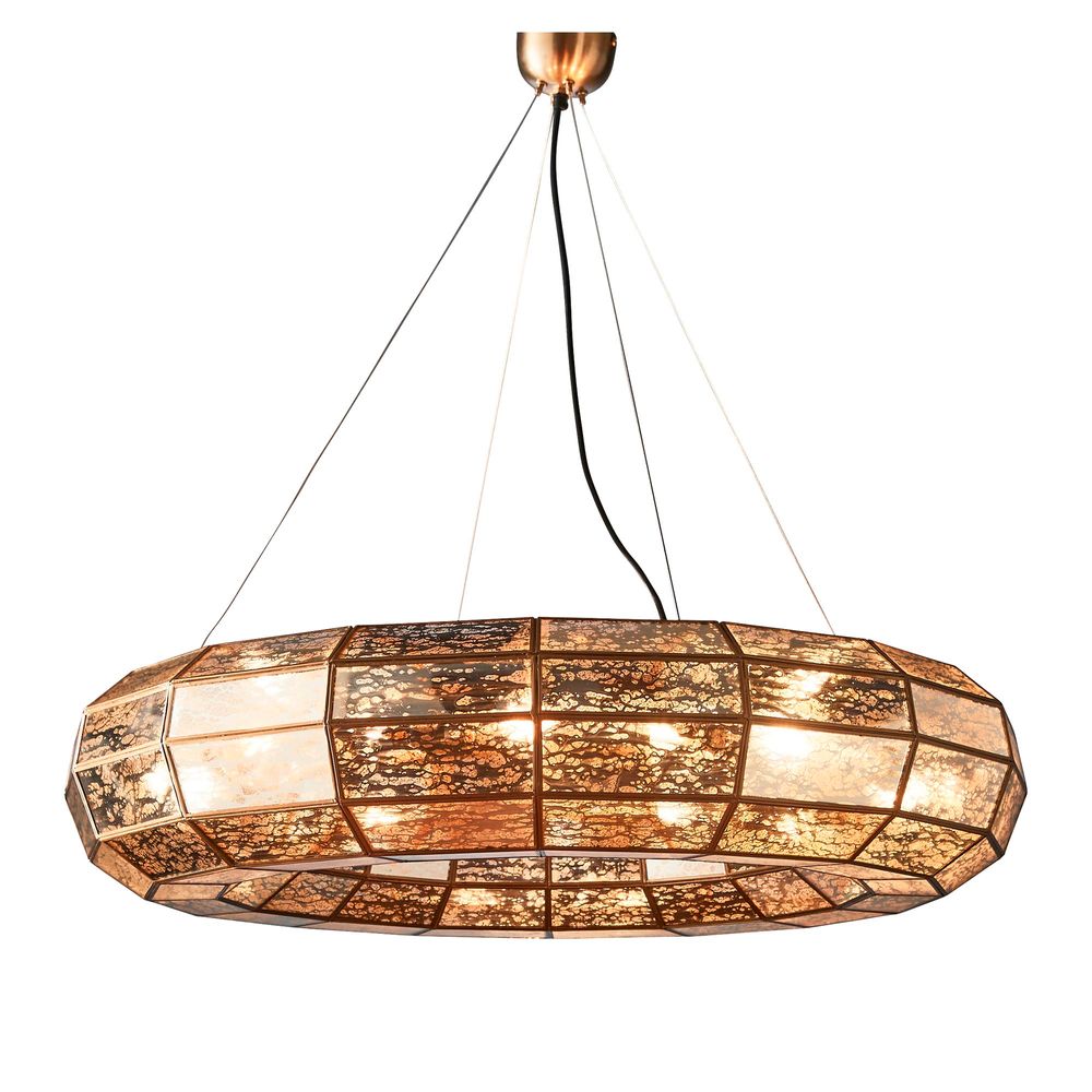 Buy Pendant lights australia - Victoria Large 1 Light Pendant Brass - ELJE22216