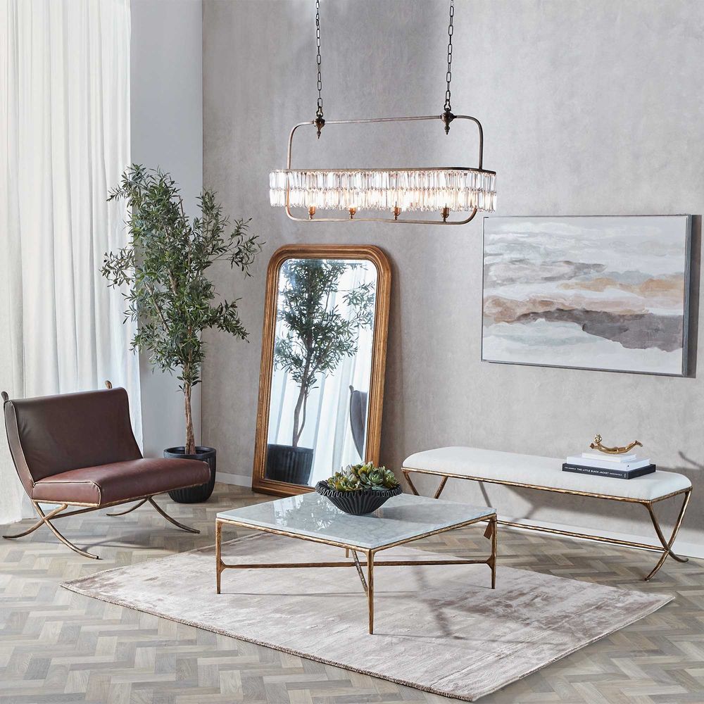 Buy Chandeliers Australia Montreal 4 Light Long Chandelier - ELD44