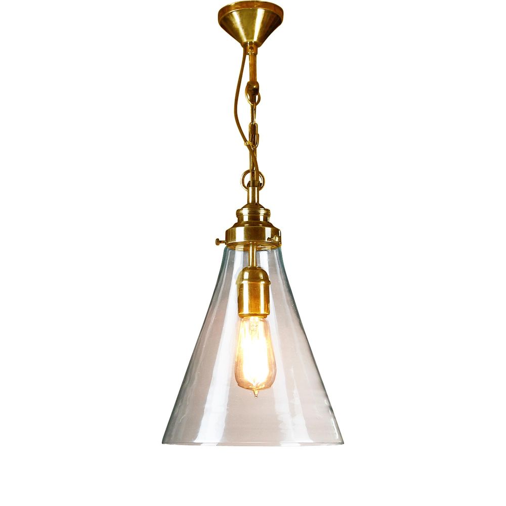 Gadsden 1 Light Pendant Small Brass - ELPIM50191AB