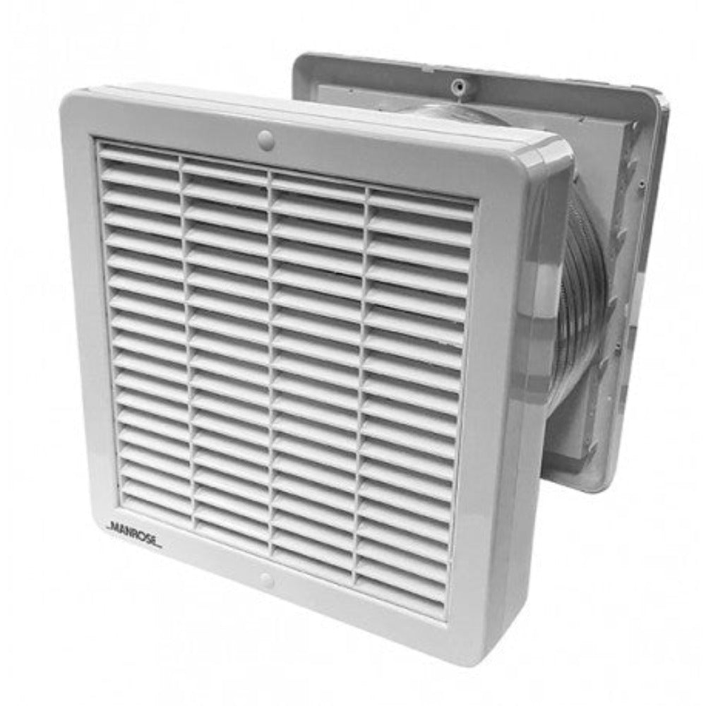 Buy Exhaust Fans Australia Wall/Ceiling Mounted Commercial Fan Kit 300mm White - FAN2042