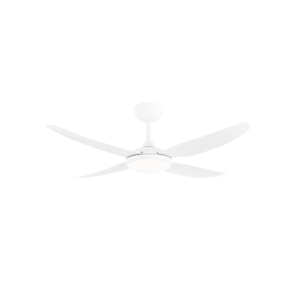 AMARI DC Ceiling Fan 52" Matt White LED Light Matt White - 21721/05