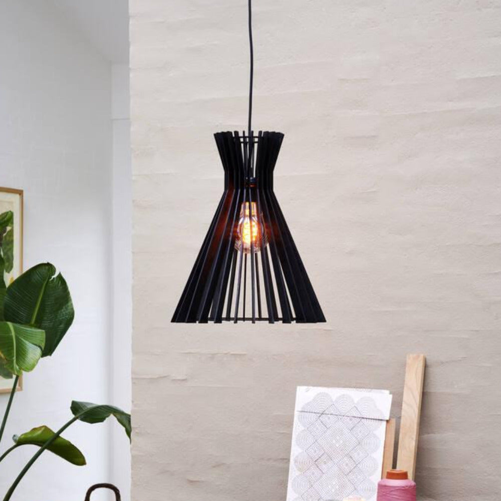 Buy Pendant Lights Australia Groa 1 Light Pendant Black - 2112453003