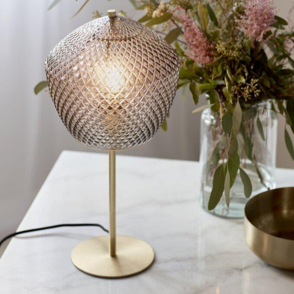 Buy Table Lamps Australia Orbiform 1 Light Table Lamp Brass - 2010715047