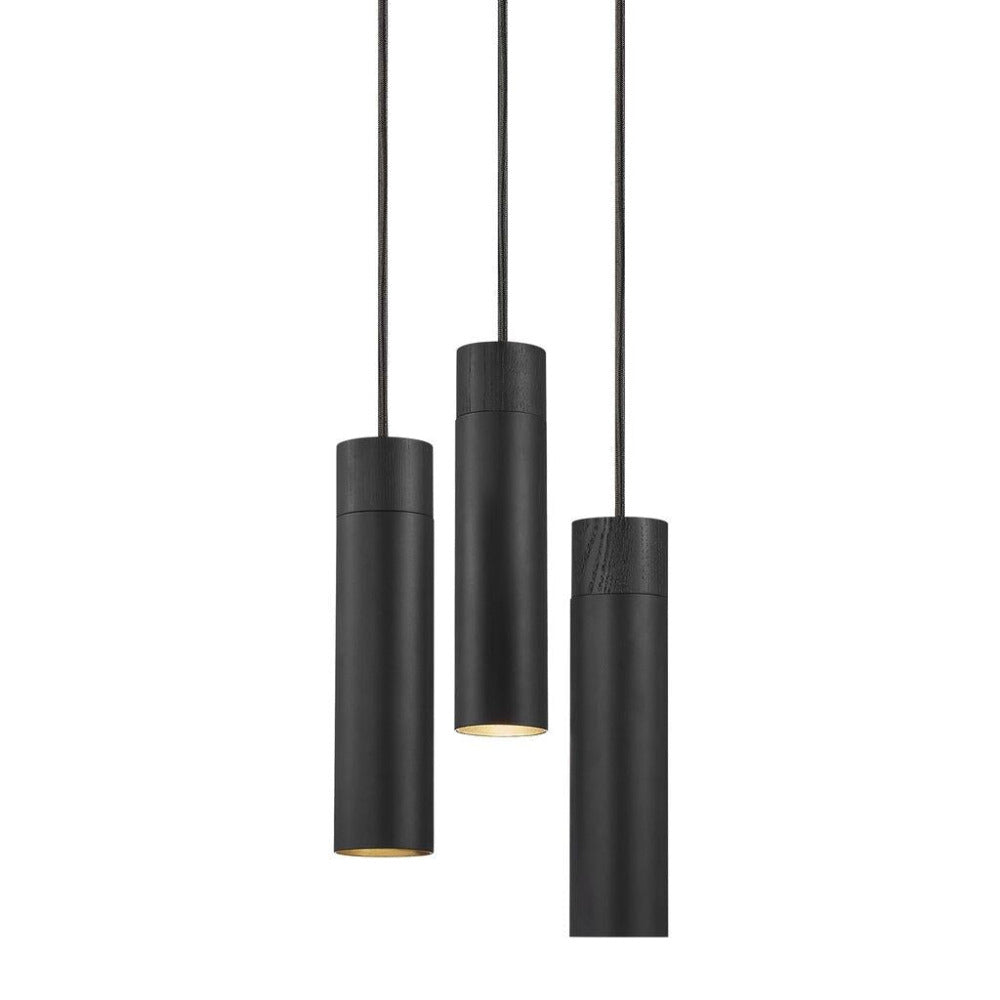 Buy Cluster Pendants Australia Tilo 3 Light Cluster Pendant Black - 2010473003
