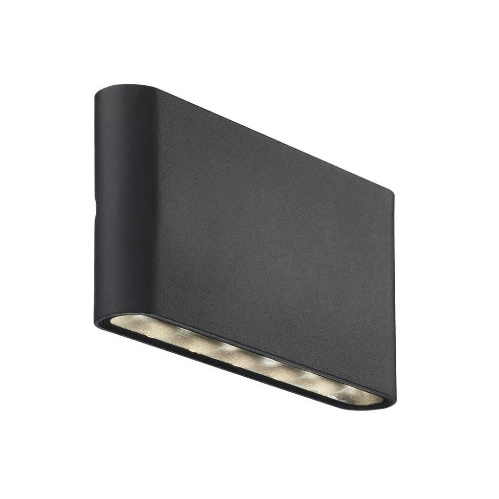 Buy Up / Down Wall Lights Australia Kinver 12W LED Up/Down Wall Light Black - 84181003