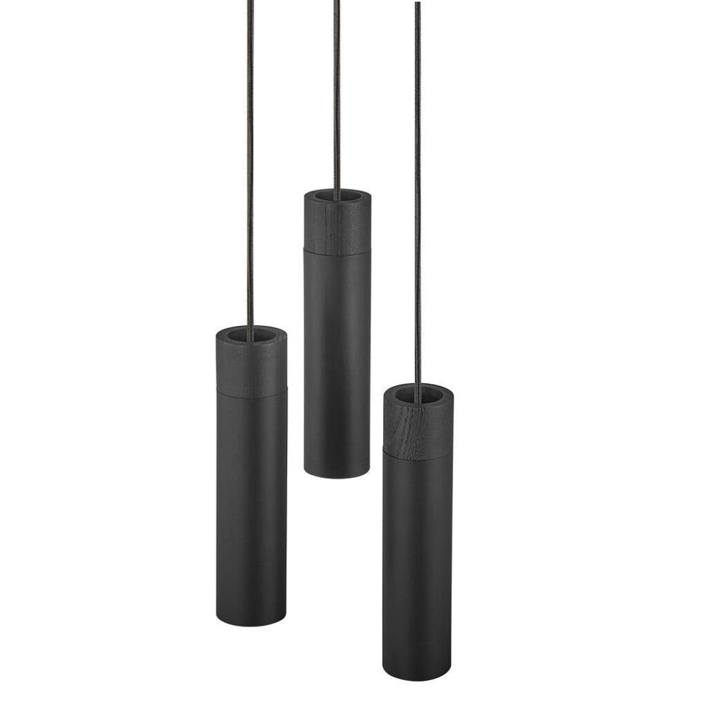 Buy Cluster Pendants Australia Tilo 3 Light Cluster Pendant Black - 2010473003