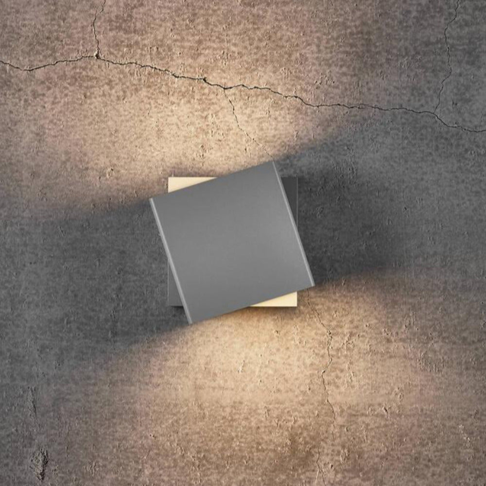 Buy Exterior Wall Lights Australia Turn LED Wall Light Grey - 2019061010