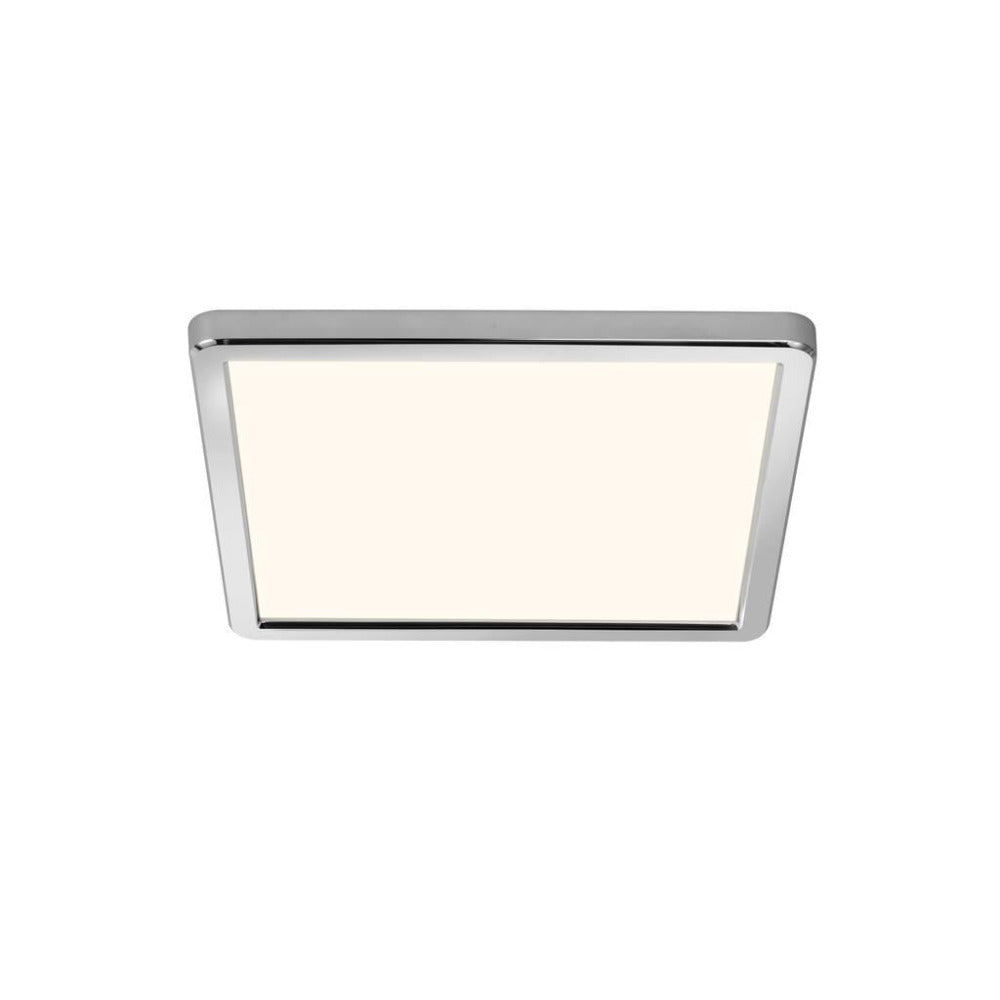 Buy LED Oyster Lights Australia Oja 14.5W Dual Colour IP54 Square LED Oyster Light Chrome - 2015066133