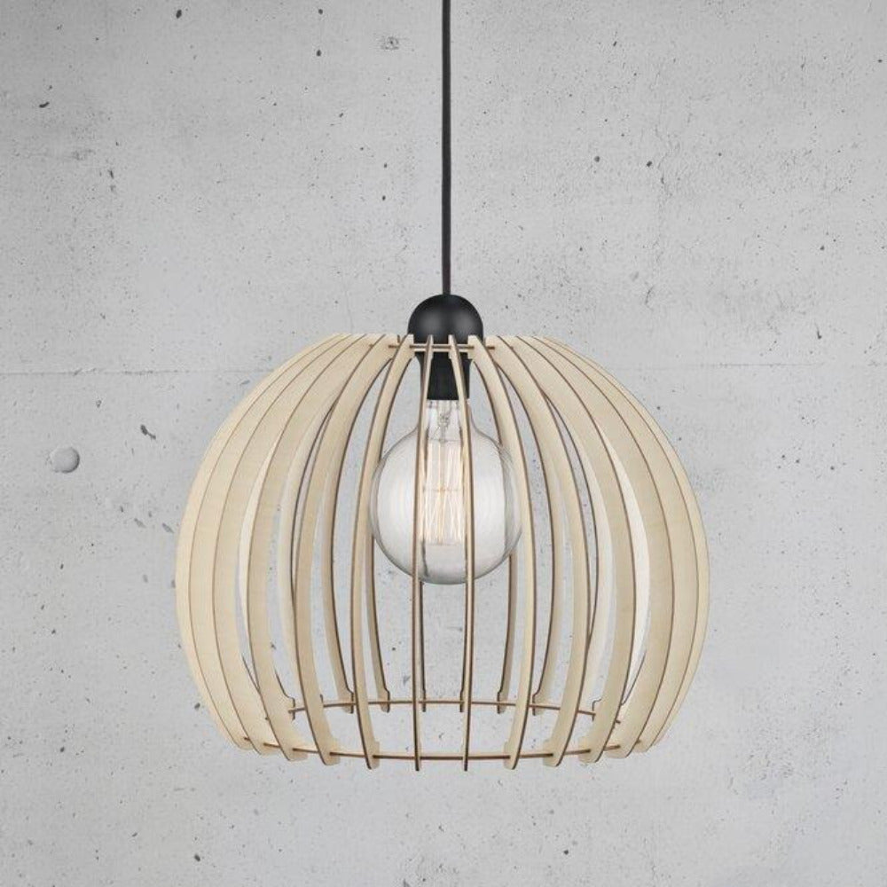 Buy Pendant Lights Australia Chino 1 Light Large Pendant Nature (Brown) - 84843014