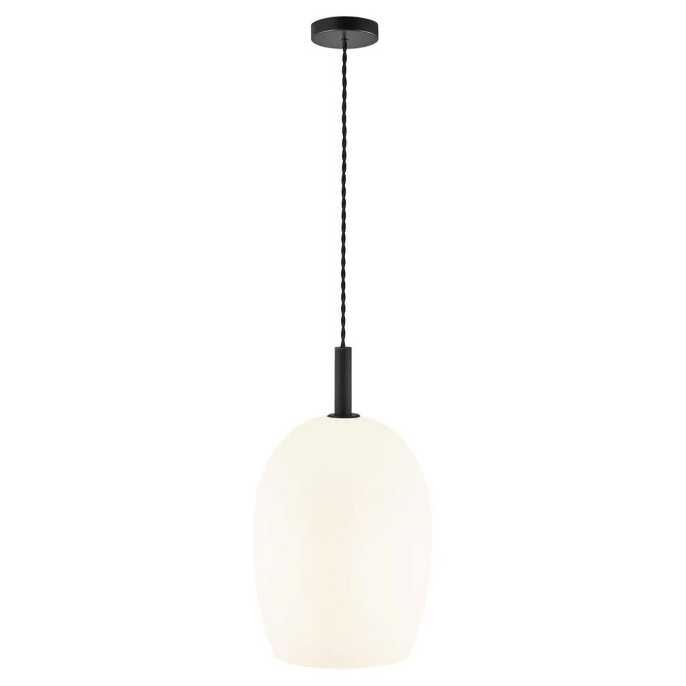 Buy Pendant Lights Australia Uma 1 Light Medium Pendant Opal White - 2112723001