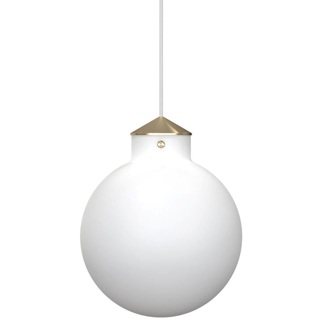Buy Pendant Lights Australia Raito 30 Large Round Pendant Opal White - 48023001
