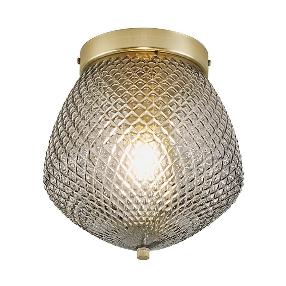 Buy Flush Mount Lights Australia Orbiform 1 Light Flush Mount Light Brass - 2010656047