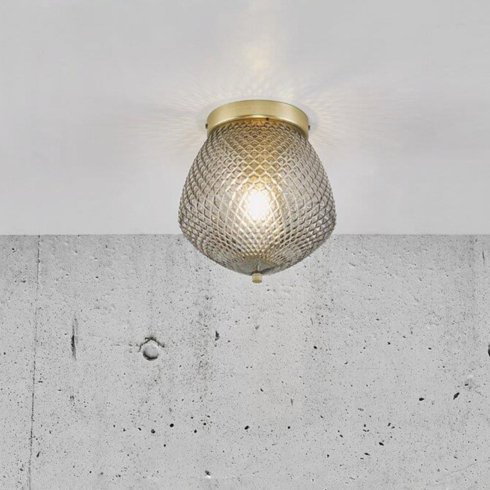 Buy Flush Mount Lights Australia Orbiform 1 Light Flush Mount Light Brass - 2010656047