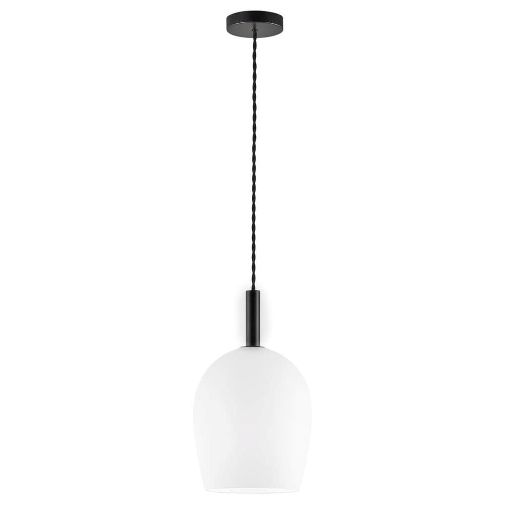 Buy Pendant Lights Australia Uma 1 Light Small Pendant Opal White - 2112703001
