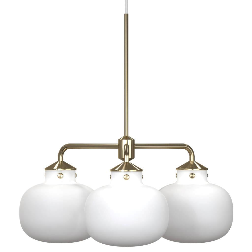 Buy Island Pendant Lights Australia Raito 3 Light Island Pendant Opal White - 48053001