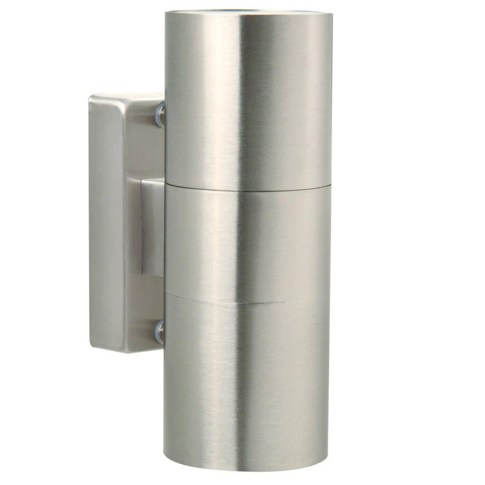 Buy Up / Down Wall Lights Australia Tin Up/Down Wall Light Stainless Steel - 21279134