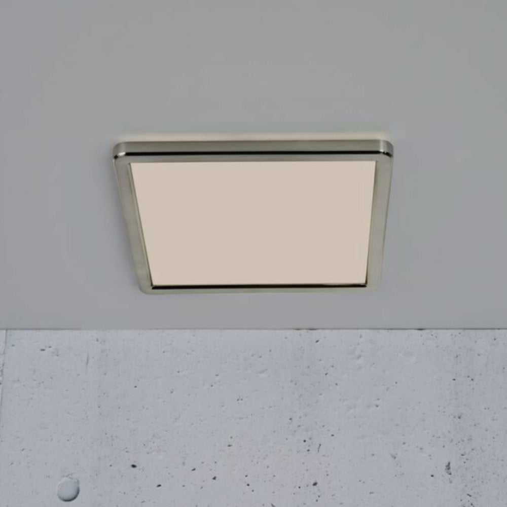 Buy LED Oyster Lights Australia Oja 14.5W Dual Colour Square LED Oyster Light Brushed Nickel - 2015056155