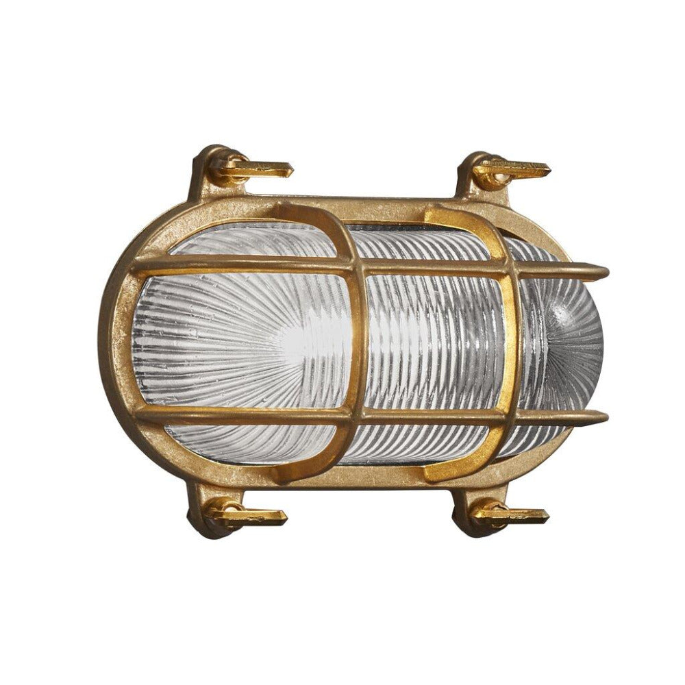 Buy Bunker Lights Australia Helford 1 Light Bunker Light Brass - 49031035
