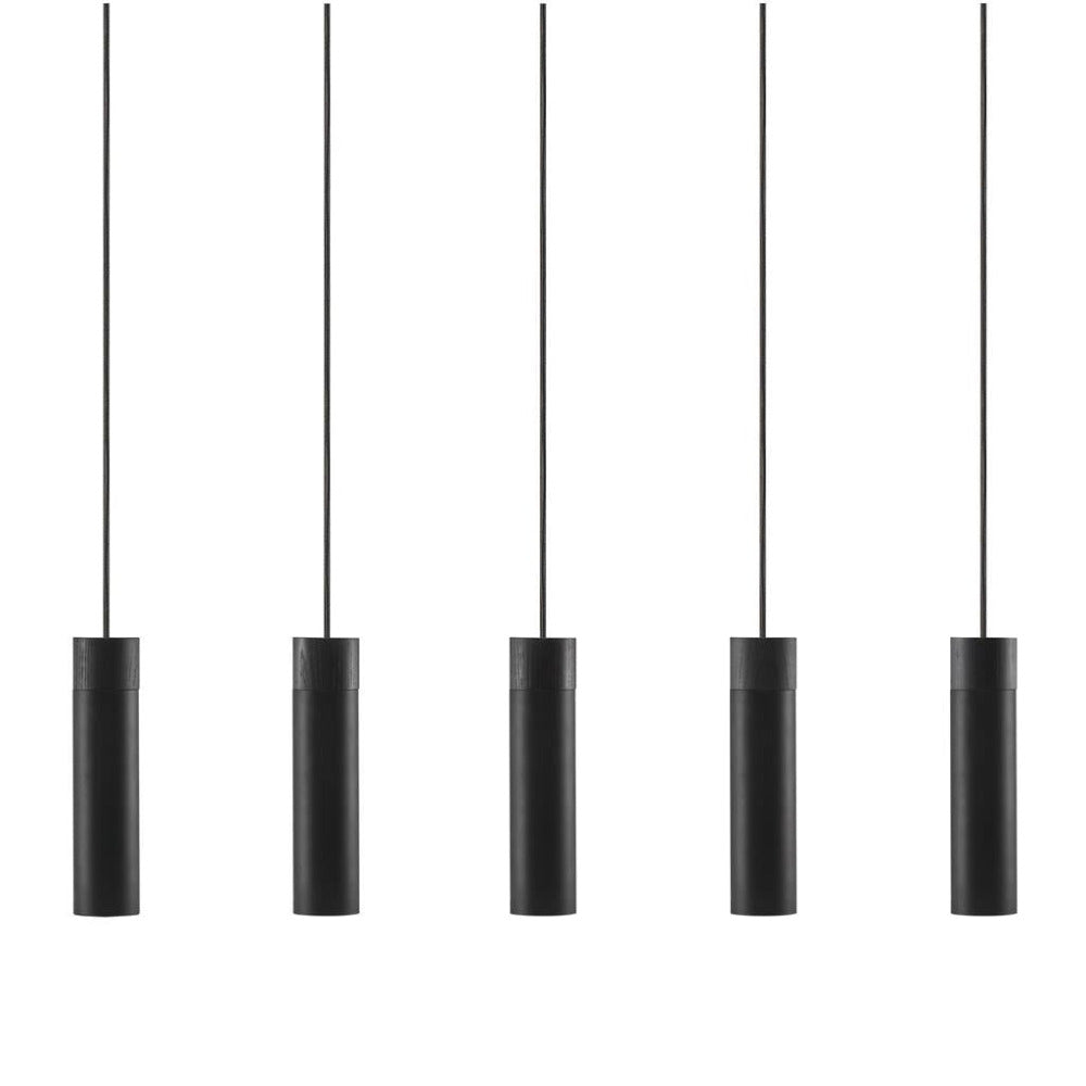 Buy Island Pendant Lights Australia Tilo 5 Light Island Pendant Black - 2010483003