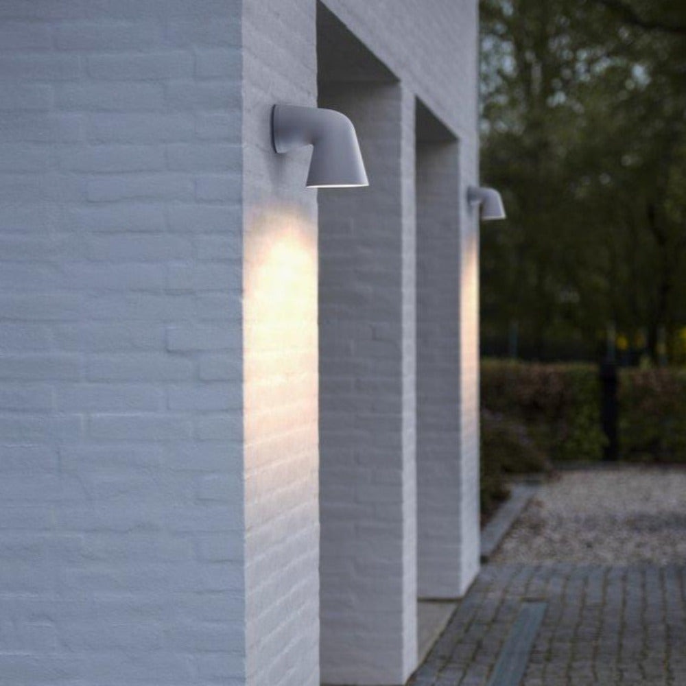 Buy Exterior Wall Lights Australia Front Single 1 Light Wall Light White - 46801001