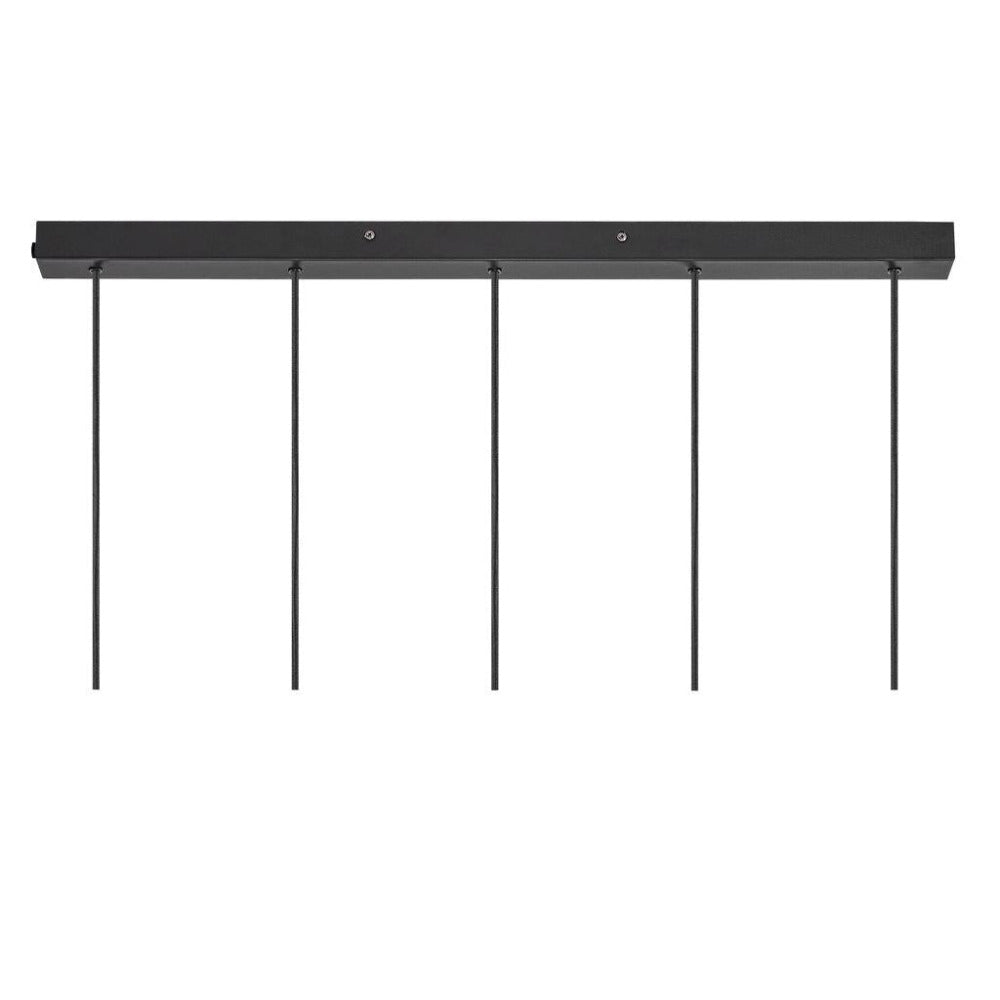 Buy Island Pendant Lights Australia Tilo 5 Light Island Pendant Black - 2010483003