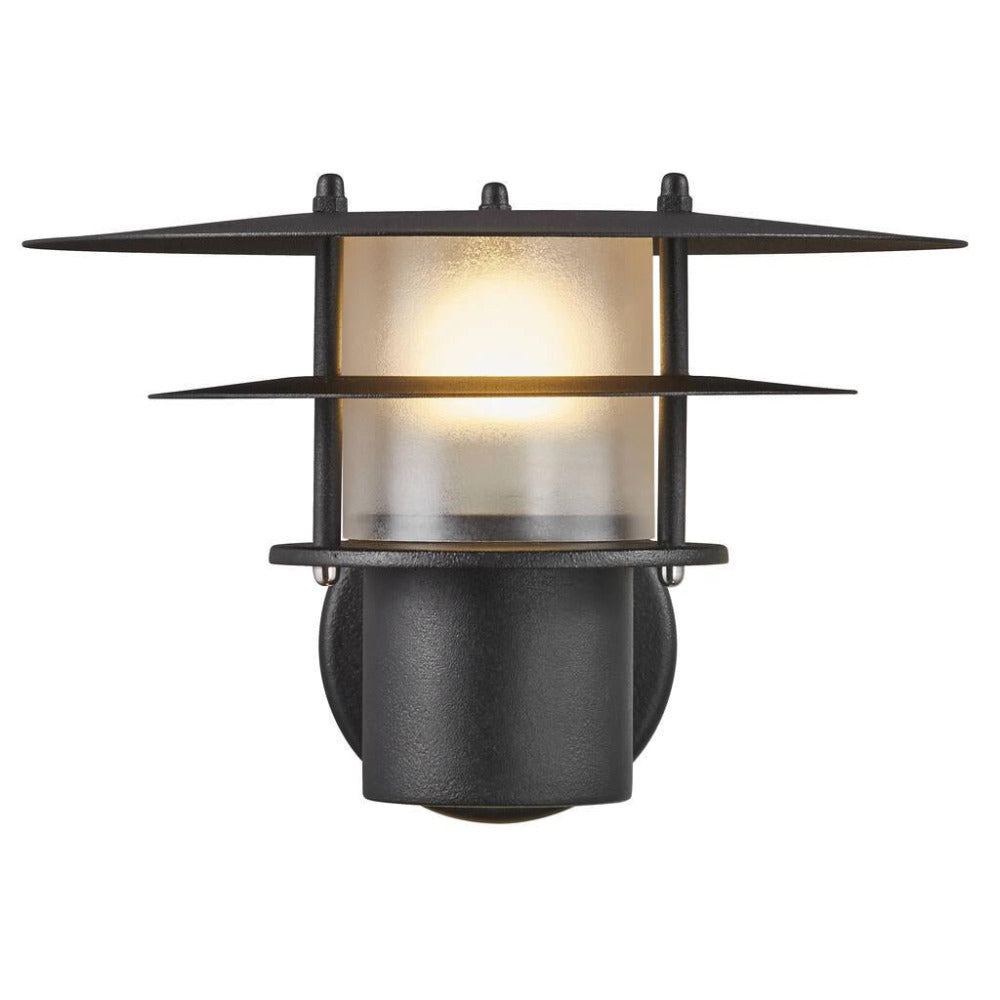 Buy Exterior Wall Lights Australia Bastia 1 Light Wall Light Small Black - 2118041003