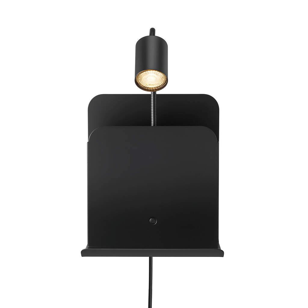 Buy Bedside Reading Lights Australia Roomi 1 Light Wall Light Black - 2112551003