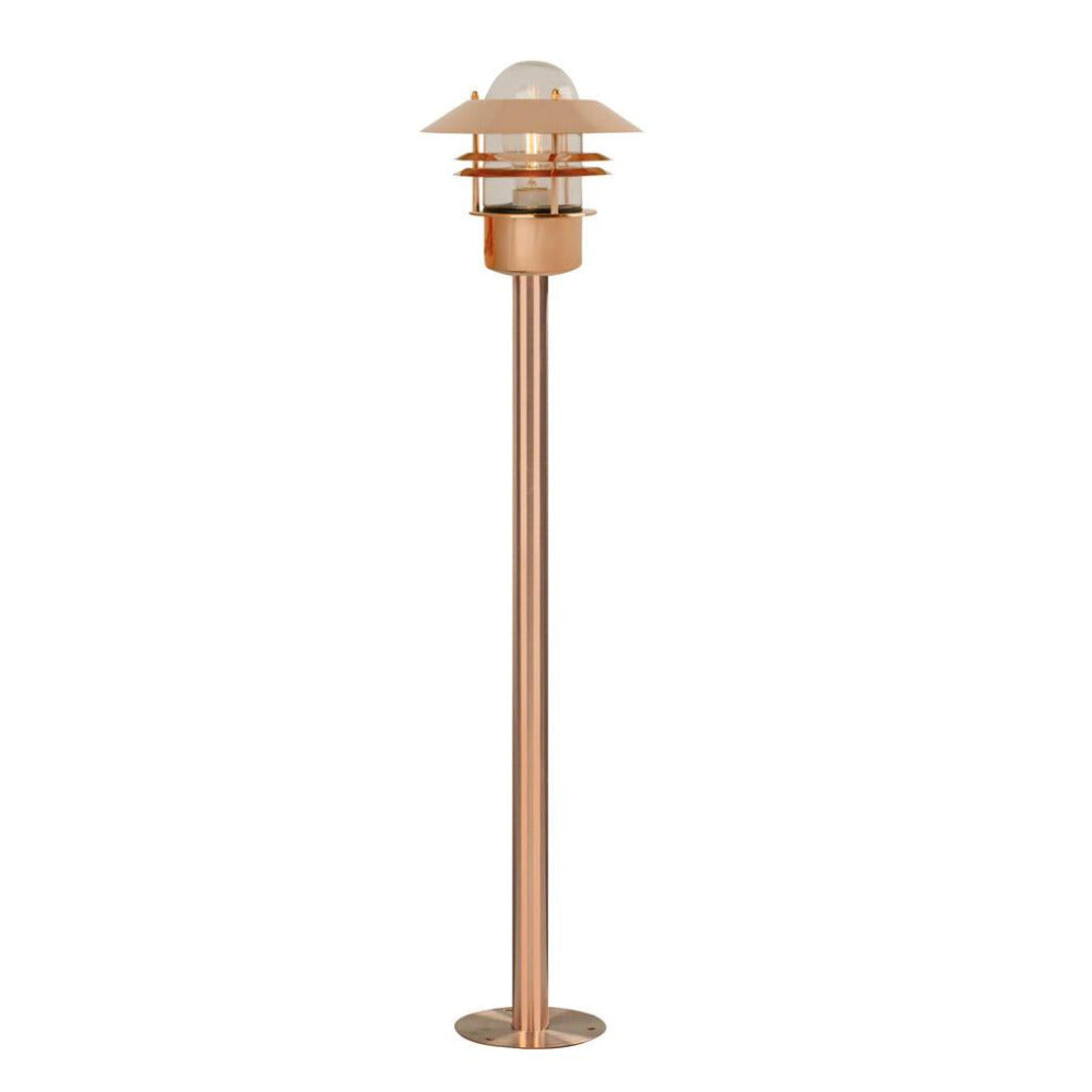 Blokhus 1 Light Bollard Light Copper - 25078030