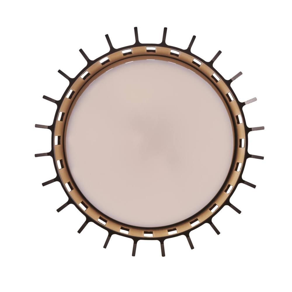 Buy Flush Mount Lights Australia Aludra Flush Mount Light Dark Brass Aluminium - 2118006061