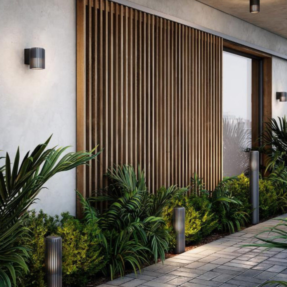 Buy Bollard Lights Australia Aludra Large Bollard Light Black Aluminium - 2118038003