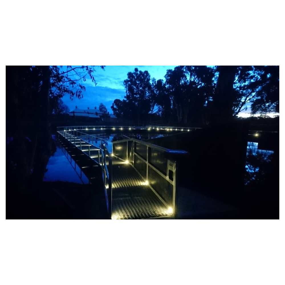 Buy Deck Lights Australia HAMPTONS SE8002 LED Deck Light Kit Stainless Steel 5000K IP67 - SE8002NDL