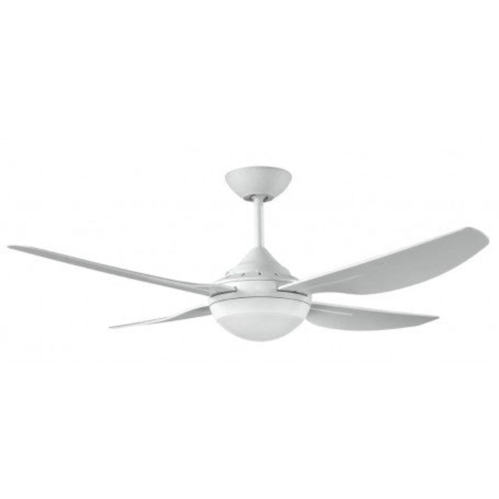 Buy AC Ceiling Fans With Light Australia HARMONY II AC Ceiling Fan 48" White With LED - HAR1204WH-L