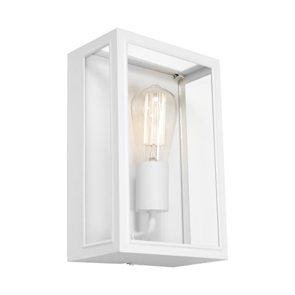 Buy Exterior Wall Lights Australia Harvard Exterior Wall Light White Metal - HARV1EWHT