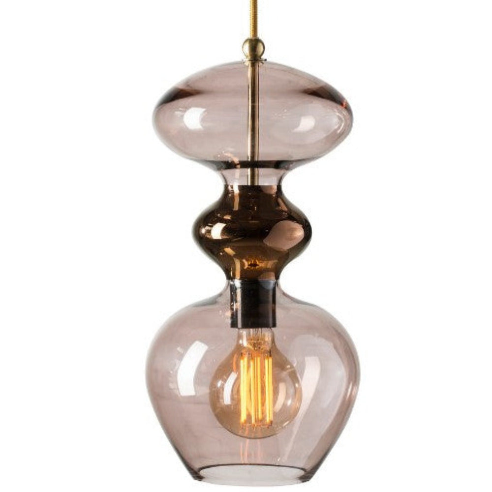 Buy Pendant Lights Australia Futura Pendant Light W180mm Glass - LA1014