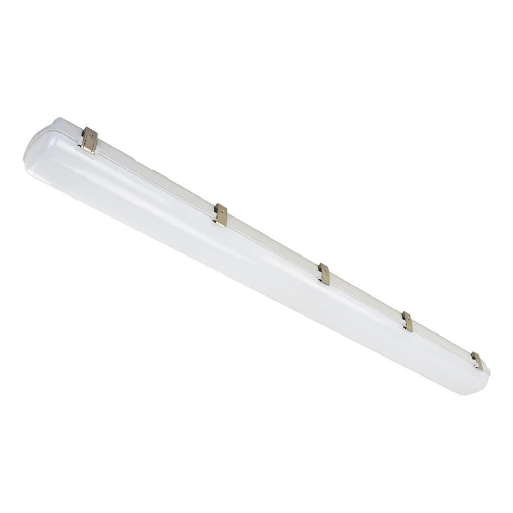 Buy LED Batten Lights Australia Hydro LED Batten Light L1263mm White Polycarbonate 3CCT - 66017