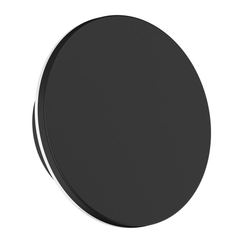 Buy Exterior Wall Lights Australia Halo Round Exterior Wall Light 15W Black Polycarbonate 3CCT - 22683