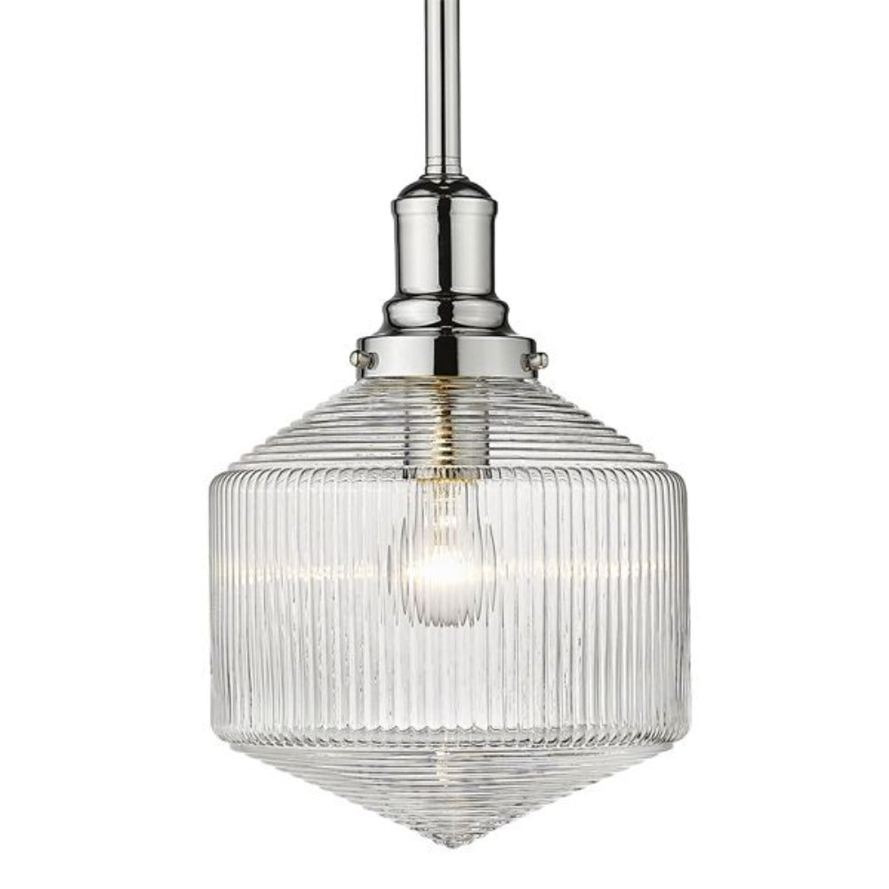 Buy Pendant Lights Australia Jefferson Small 1 Light Pendant Chrome - 1001252