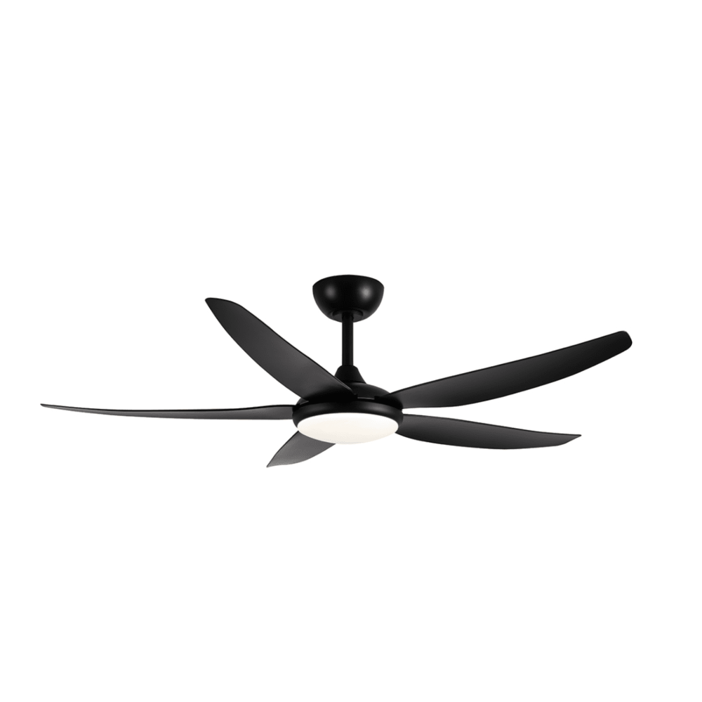 AMARI DC Ceiling Fan 56" Matt Black LED Light Matt Black - 21725/06