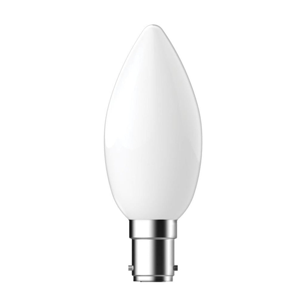 Buy LED Filament Globes Australia Candle LED Filament Globe SBC 240V 4.8W Frosted Glass 6500K - 65967