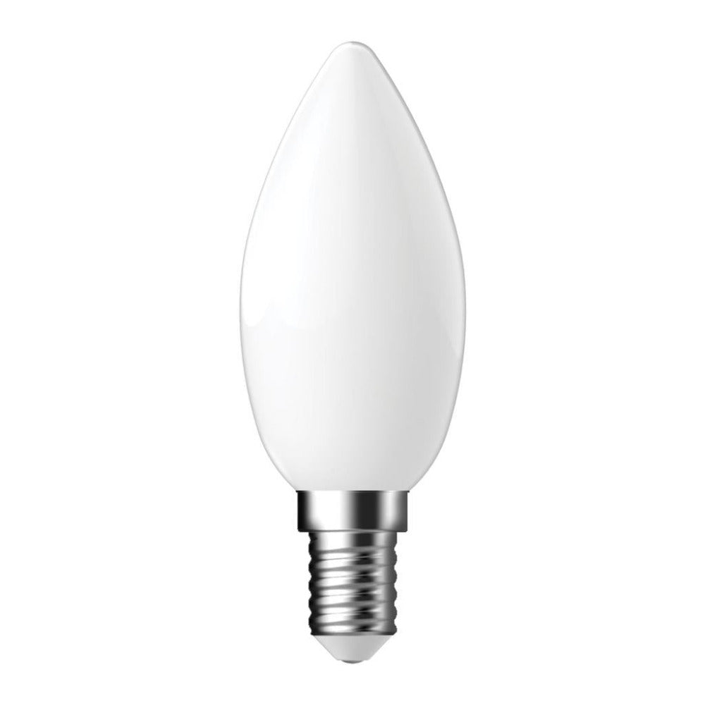 Buy LED Filament Globes Australia Candle LED Filament Globe SES 240V 4.8W Frosted Glass 6500K - 65969