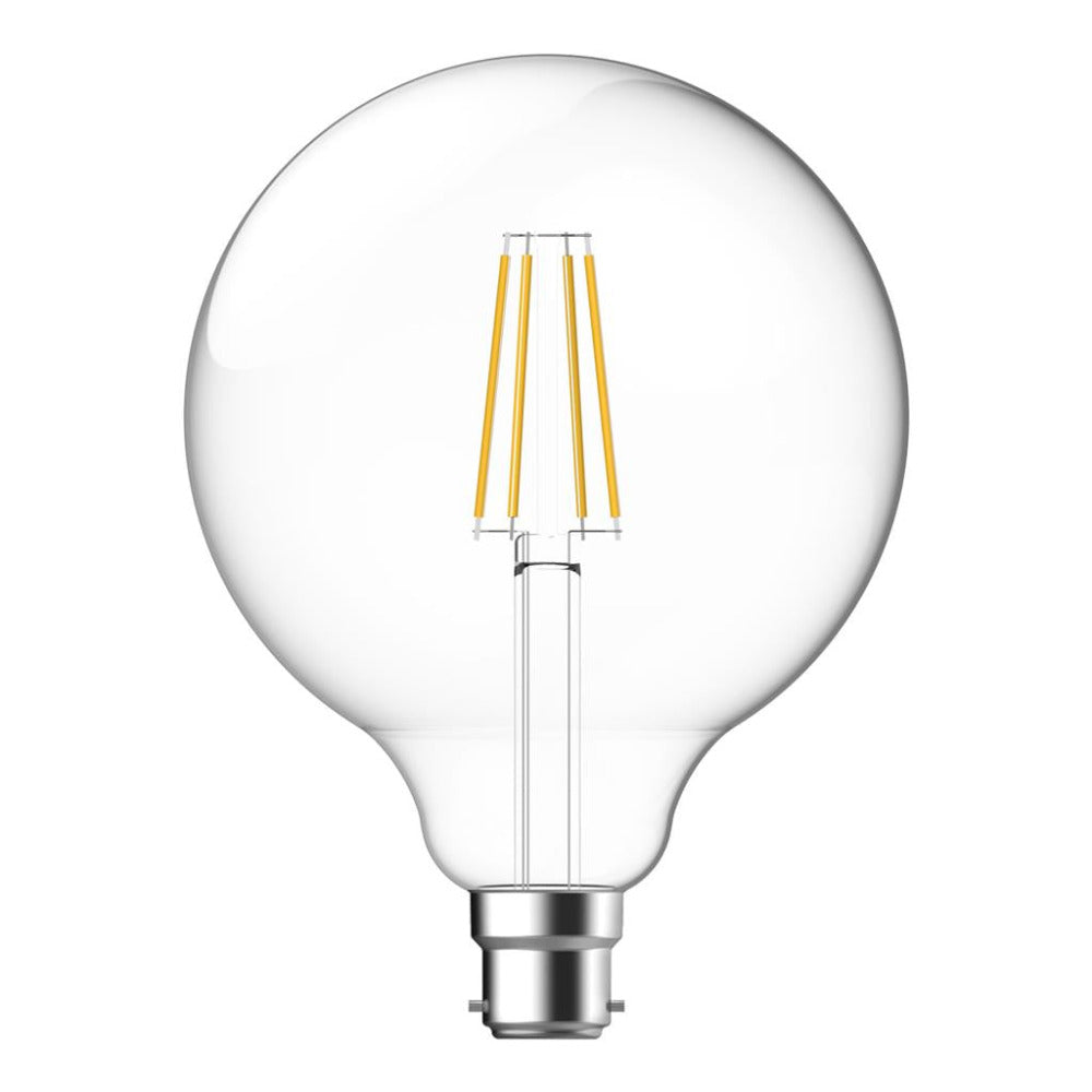 Buy LED Filament Globes Australia G120 LED Filament Globe BC 240V 8.5W Clear Glass 6500K - 65943