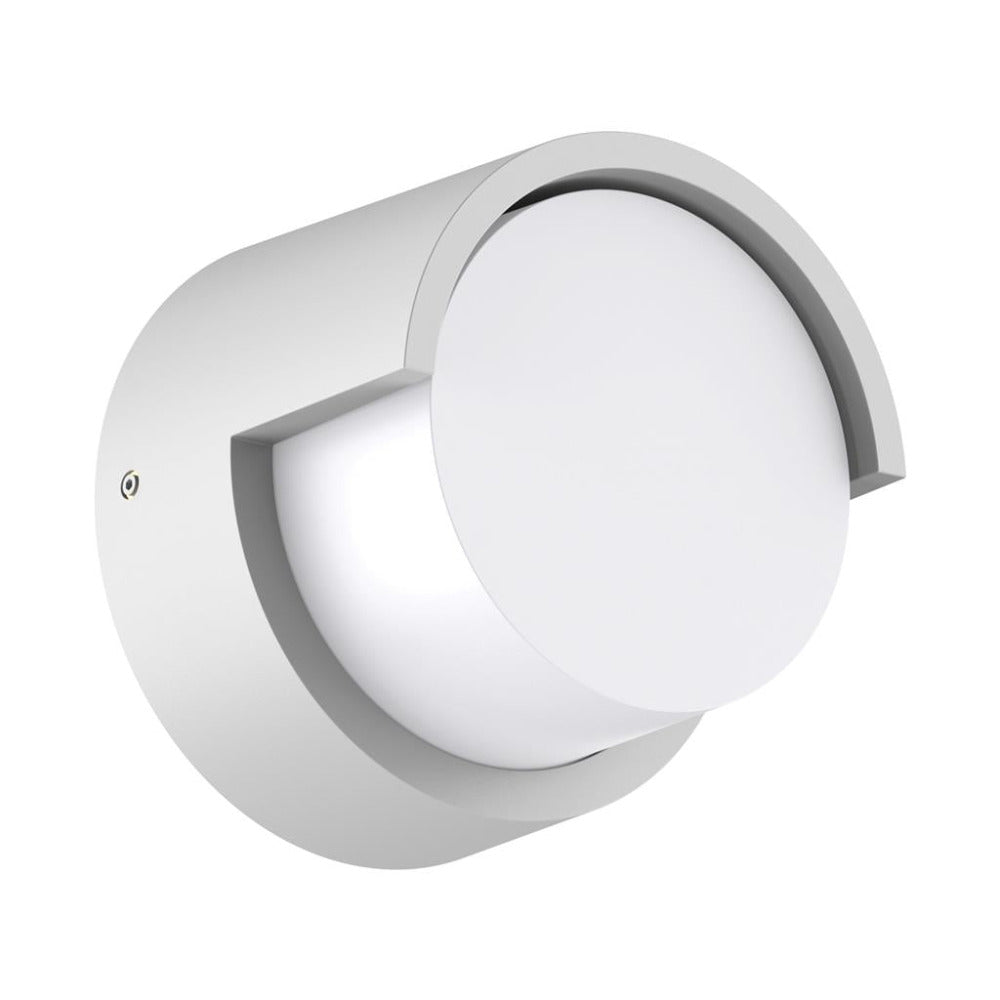 Buy Exterior Wall Lights Australia Livi Round Exterior Wall Light 5W White 3CCT - 22691
