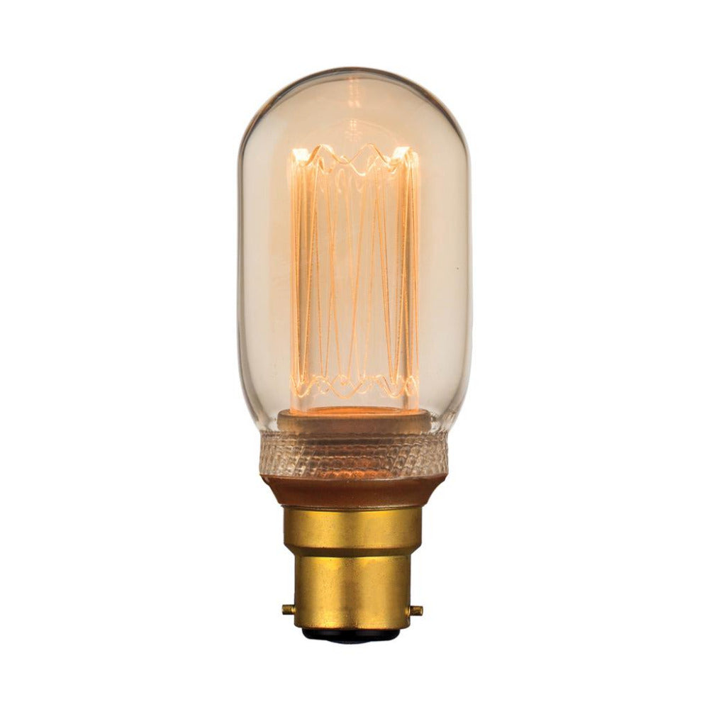 Buy LED Filament Globes Australia T45 Retro LED Filament Globe BC 240V 3.5W Amber 1800K - 65962